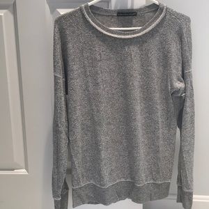 Gray sweatshirt